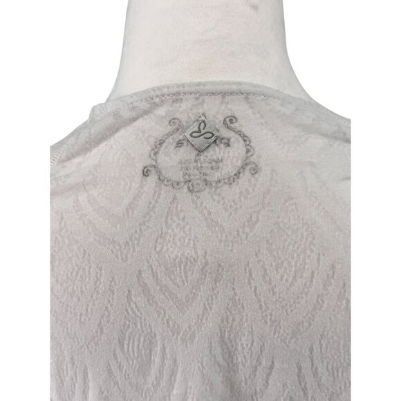 Prana Lightweight Open Front White Cardigan Wrap GUC Yoga Outdoor Sz S - Picture 4 of 7